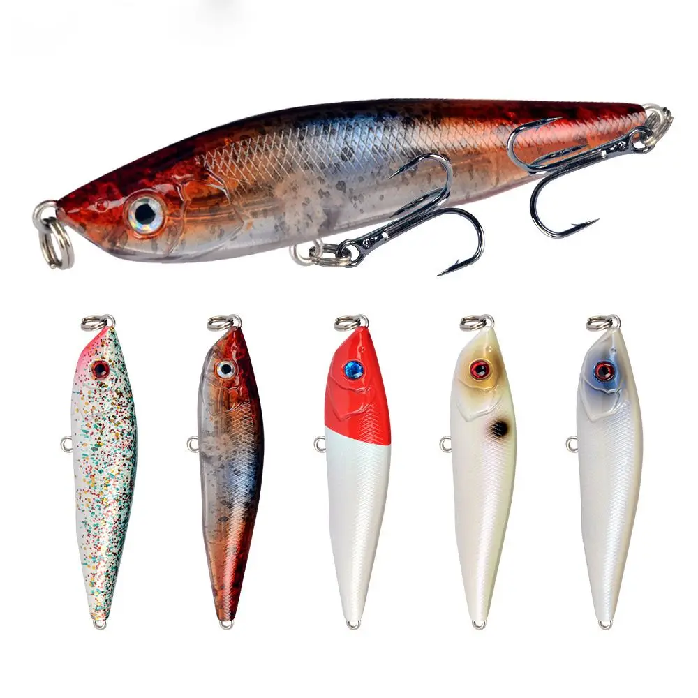 

8cm/14g Freshwater Tackle Outdoor Fishing Tackle Wobbler Lures Fish Hooks Sinking Baits