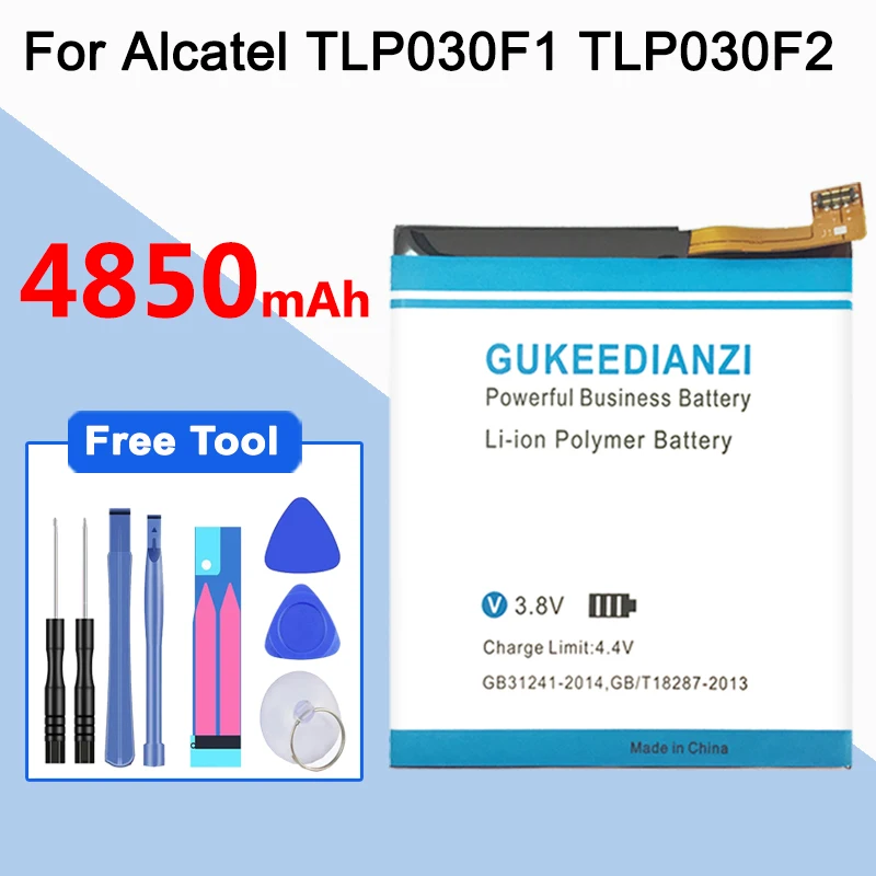 GUKEEDIANZI TLP030F2 4850 мА/ч, Батарея для Alcatel One Touch Idol 4S OT-6070 OT-6070K OT-6070O OT-6070Y запасная часть телефона Батарея