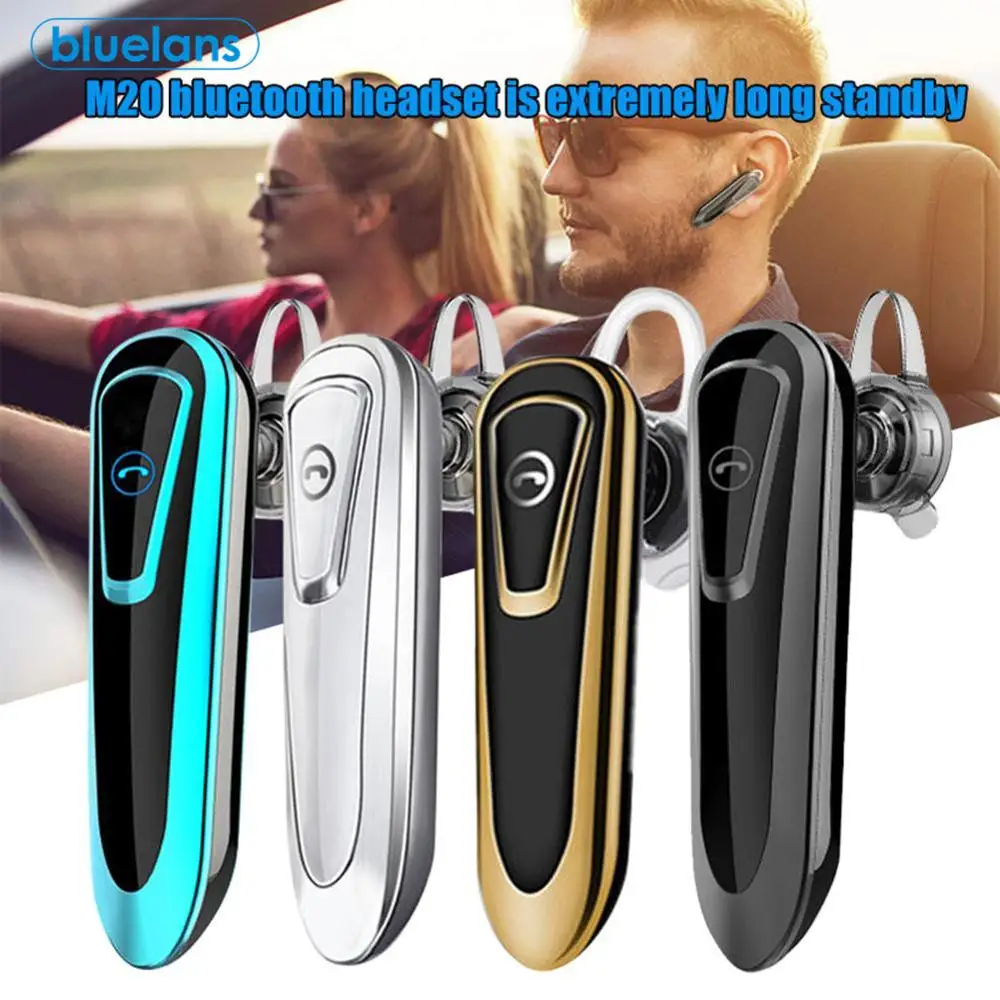 M20 Hands Free HD стерео Bluetooth наушники 5 0 беспроводной автомобиля универсальный разъем