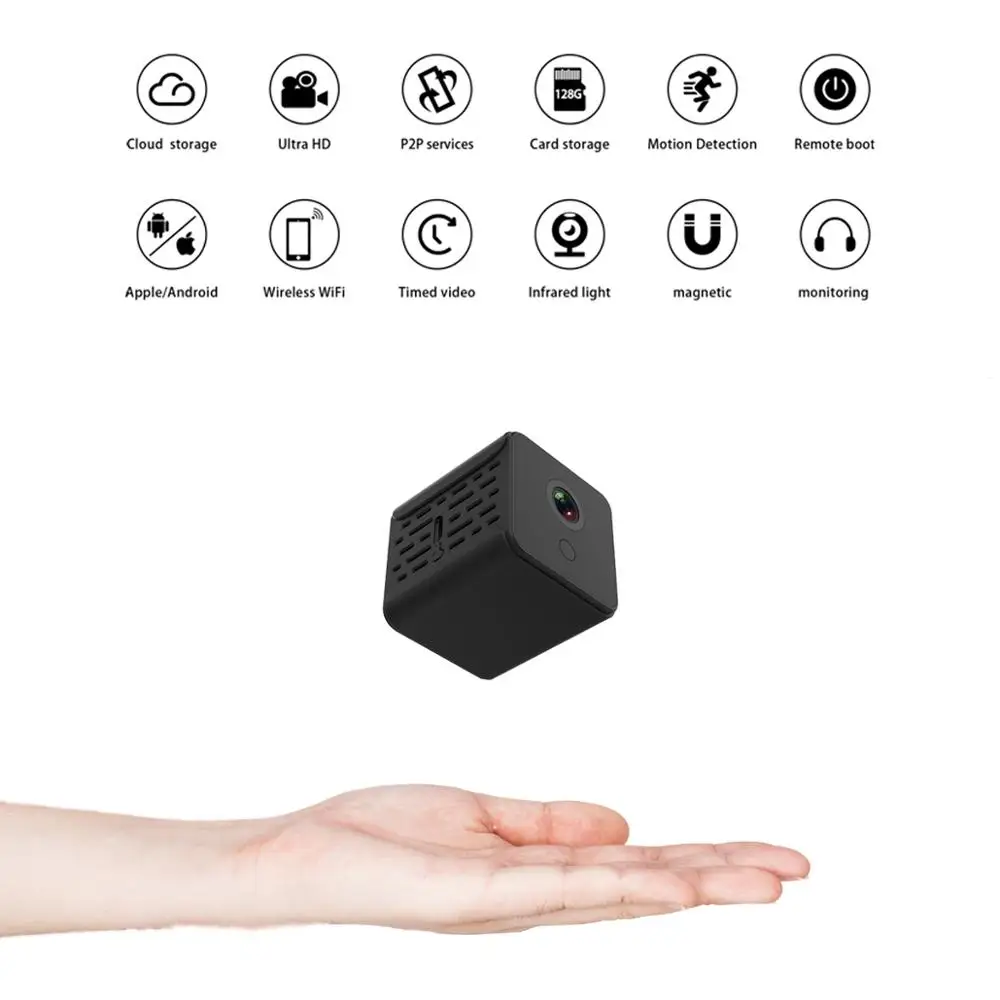 A11 A12 A10 1080P HD Wifi IP камера ночного видения безопасности микро домашний Смарт CCTV