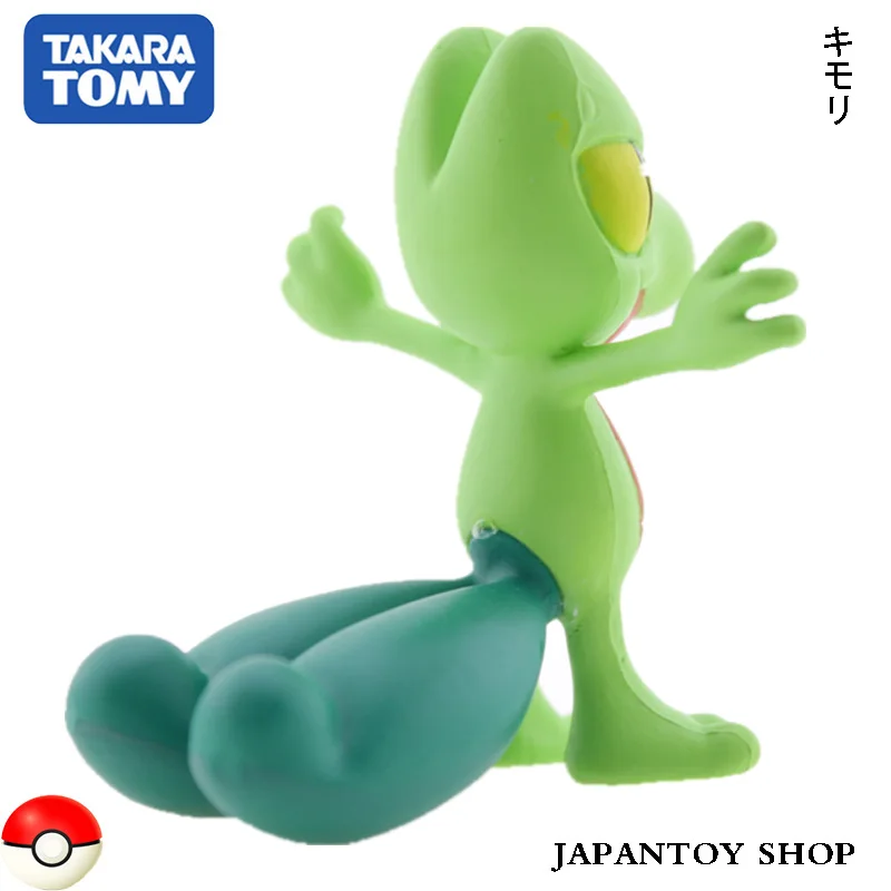 Takara Tomy Tomica Покемон карманные монстеры монклель Ex MS-06 Treecko 3-5 см мини-фигурки из