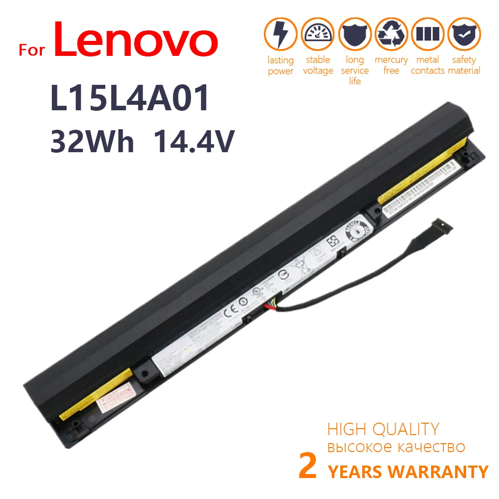 

Genuine L15L4A01 Laptop battery for Lenovo Ideapad 110-15isk V4400 300-14IBR 300-15IBR 300-15ISK 110-15IKB L15M4A01 L15S4A01