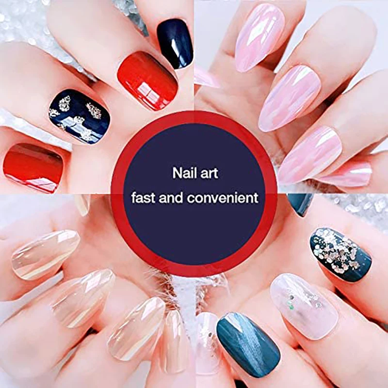 

DIY Nail Tips Waterproof Breathable Jelly Transparent Flexible Double Sided Adhesive Tabs Nail Glue Sticker False Nail Sticker