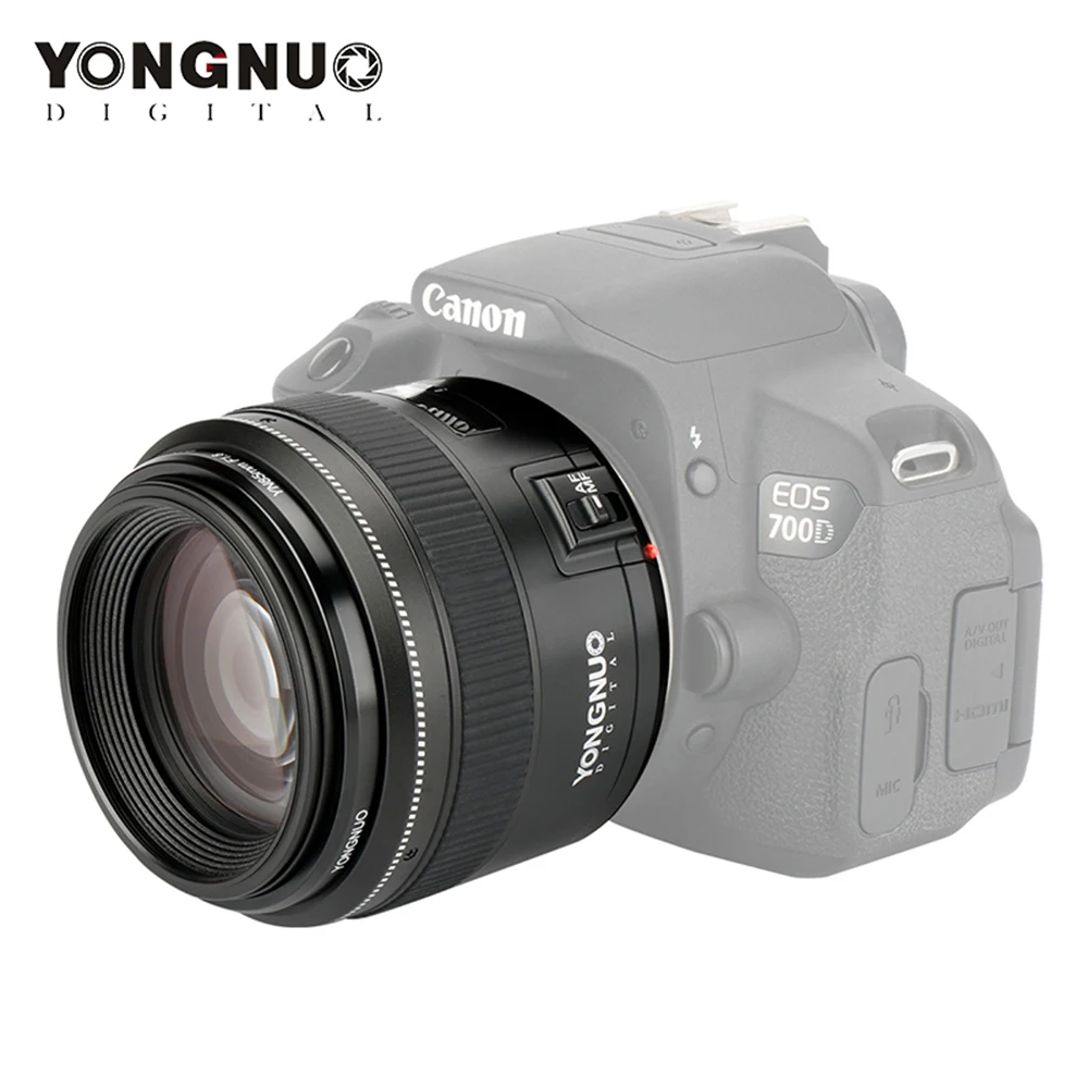 Объектив YONGNUO YN 85 мм F1.8N F1.8 Полнокадровый Средний телеобъектив с фокусным