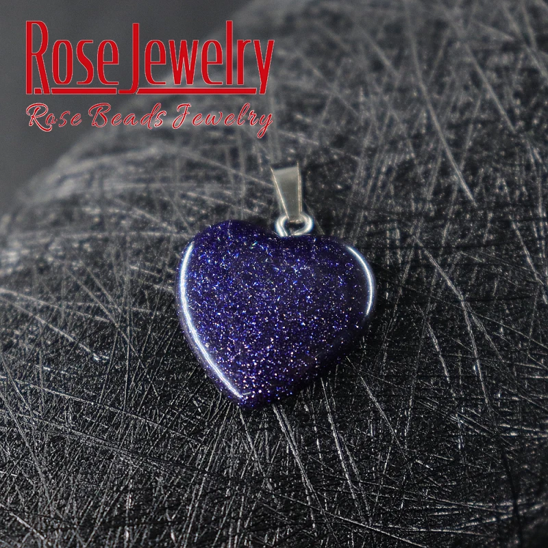 wholesale Natural Love Heart Necklaces &amp Pendants for Lover Gem Stone Pink Quartz White Crystal Healing Necklace Charm Jewelry |
