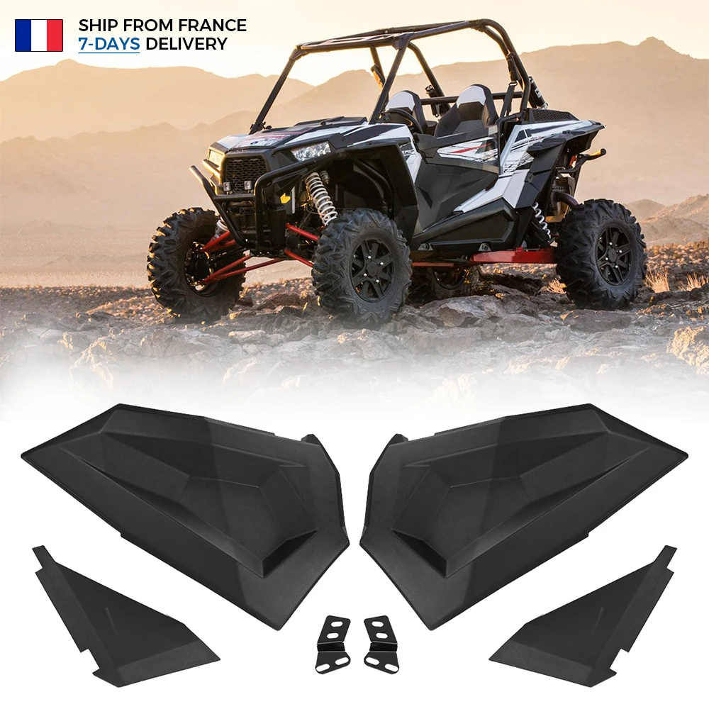 Вставки на половину нижней двери панели 2 сиденья для Polaris RZR S XP 1000 TURBO 2014 2019 2015 2016