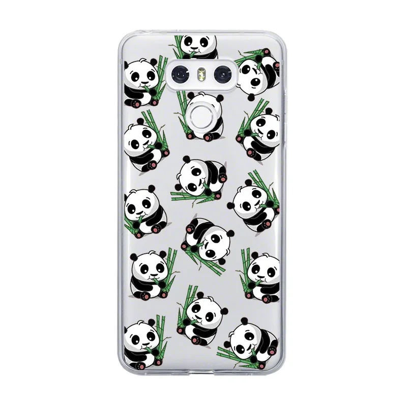 Чехол ciciber Pandas для LG G6 G7 G5 G4 V30 V35 V40 THINQ TPU K10 K8 K7 K4 2017 2018 K9 K11 Plus мягкий чехол телефона