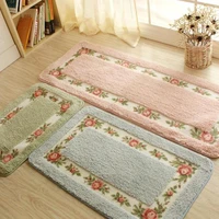 pastoral floor carpet living room bedroom carpet area rug anti slip floor mat bathroom carpet mat kitchen mat home textile
