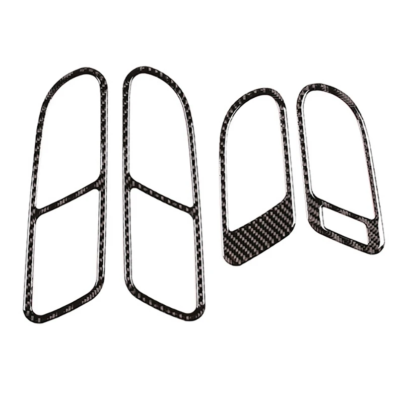 

Car Soft Carbon Fiber Door Inner Handle Frame Cover Trim for Tiguan 2010-2016