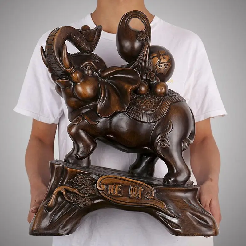 Роскошные полимерные украшения в виде слона европейском стиле животные