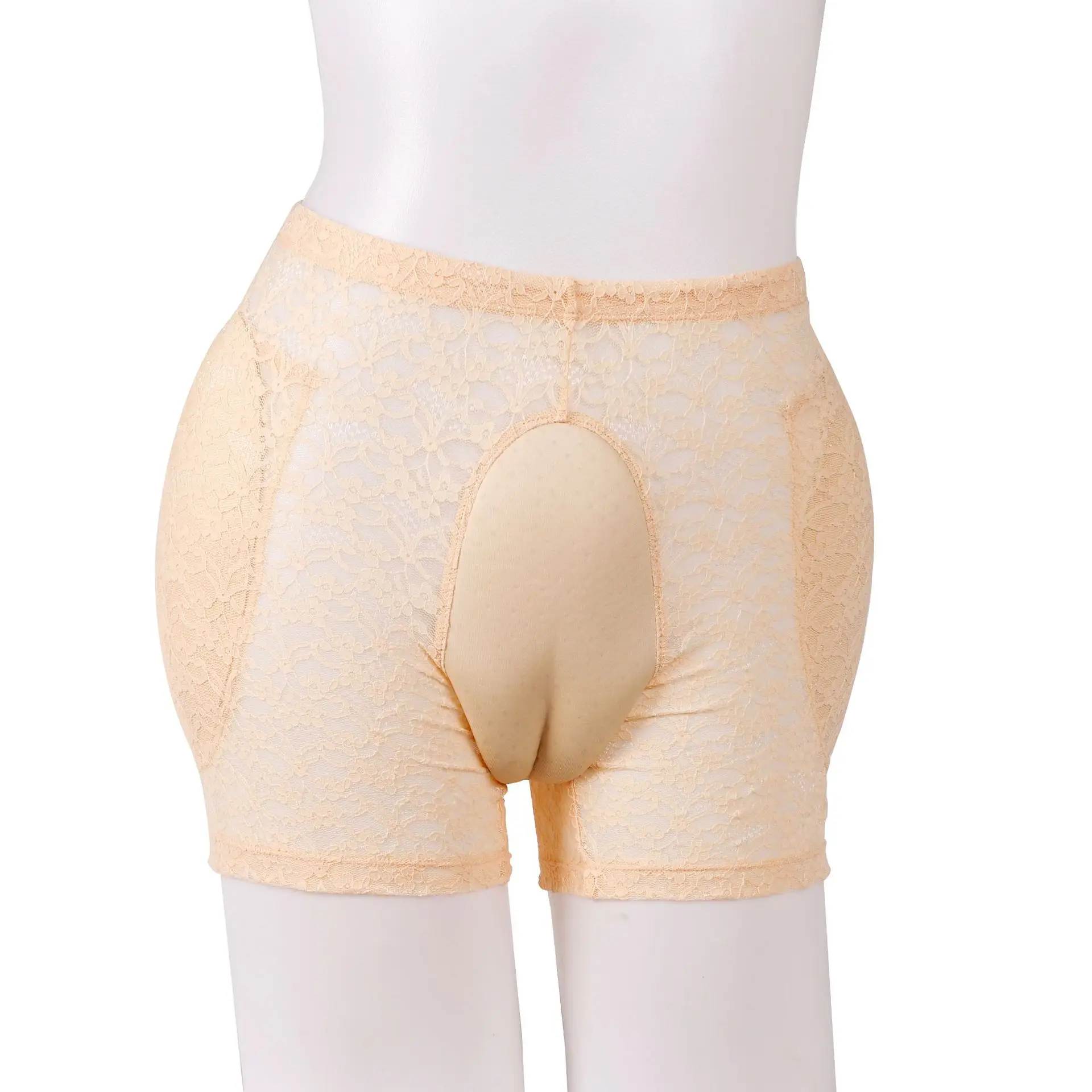 Camel Toe нижнее белье TG кроссбодинг Gaff Ложные трусики-Вагина поддельные трусики