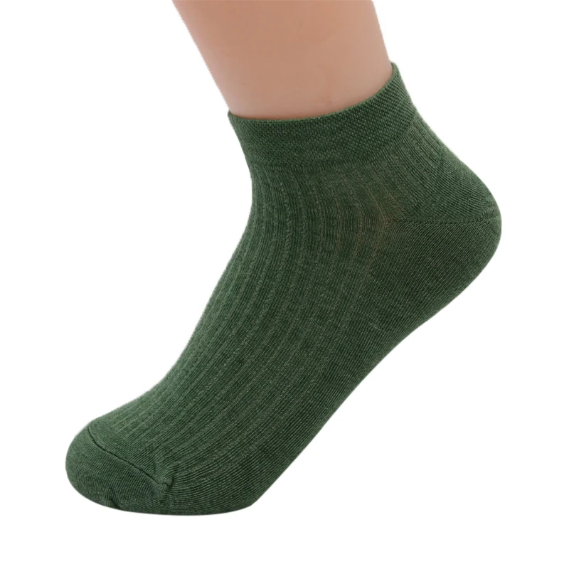 5Pairs/lot=10pieces Summer Socks Female Vertical Stripes Boat Woman Candy Color Cotton Shallow Mouth Ladies | Женская одежда