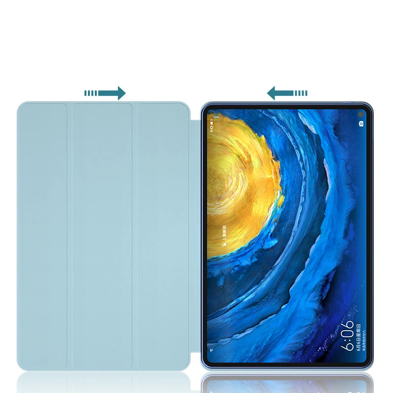 2021 dual magnetic edgeless case for huawei matepad pro 12 6 10 8 m6 flip ultra thin cover for huawei matepad pro 10 8 funda free global shipping