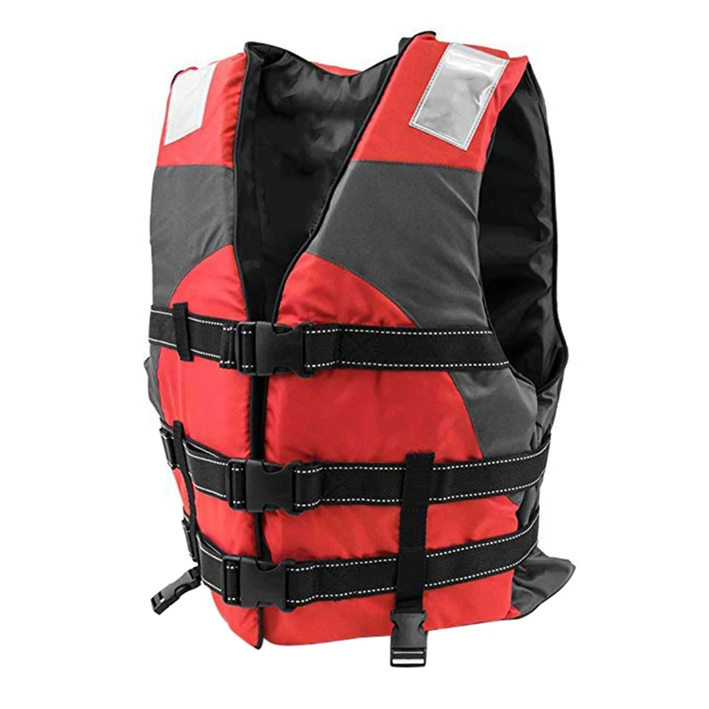 

Adult Life Jacket Vest Swimming Buoyancy Assisted Polyester Swimming Vest