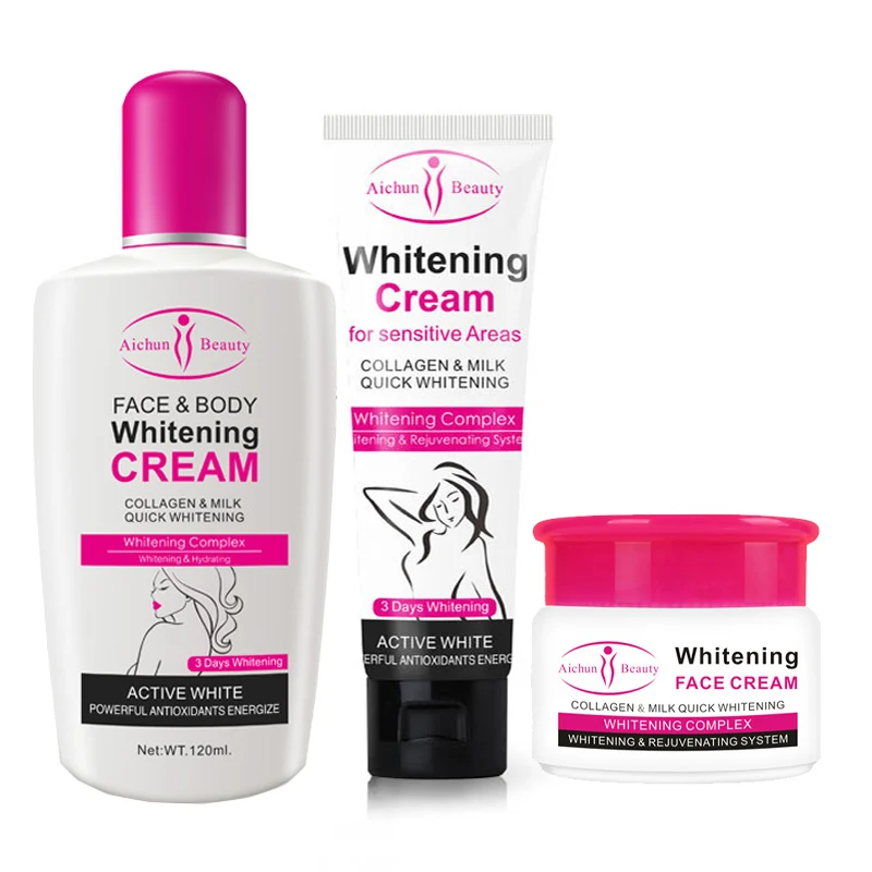

Milk Body Whitening Lotion Keep Moisturizing Collagen Face Cream Whiten Brighten Skin Underarm Whiten Cream Reduce Melanin