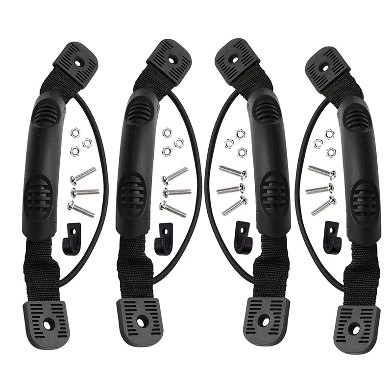 

Ручка для Каяка с болтов и гаек, нейлоновая тесьма фиксированная ручка, ручка для Каяка и аппаратное обеспечение