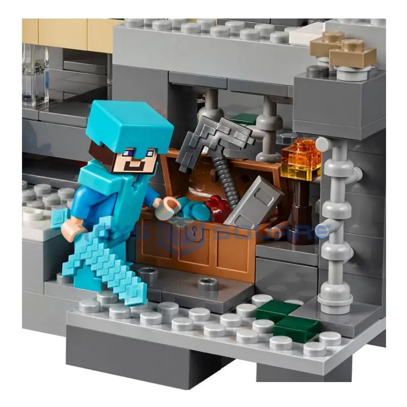 Модель конца портала строительные блоки с моим миром фигурки героев набор