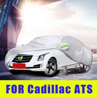 waterproof full car covers outdoor sunshade dustproof snow for cadillac ats accessories