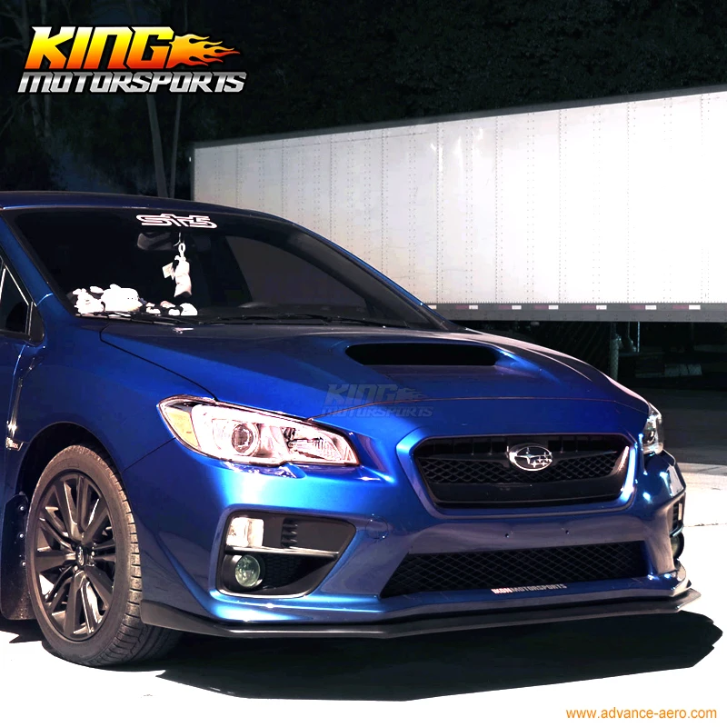 Подходит для 2015-2017 Subaru Impreza WRX STI V ограниченный передний бампер губа PP OEM Материал |