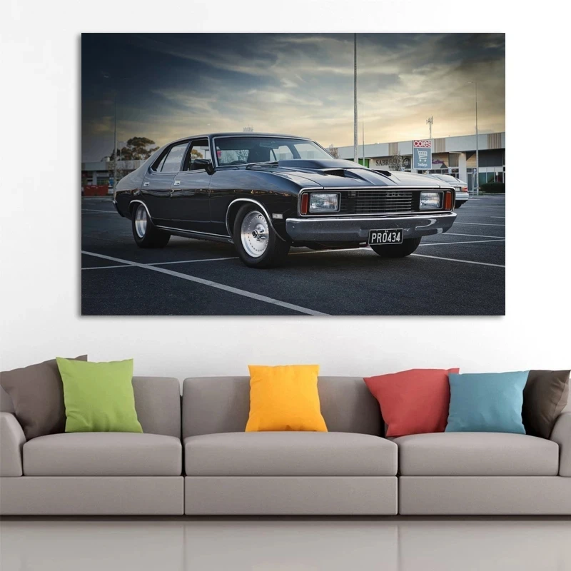 

Ford Falcon Muscle Cars Australian Cars Classic Posters Canvas Print Paintings Wall Decor Art Room Decorations