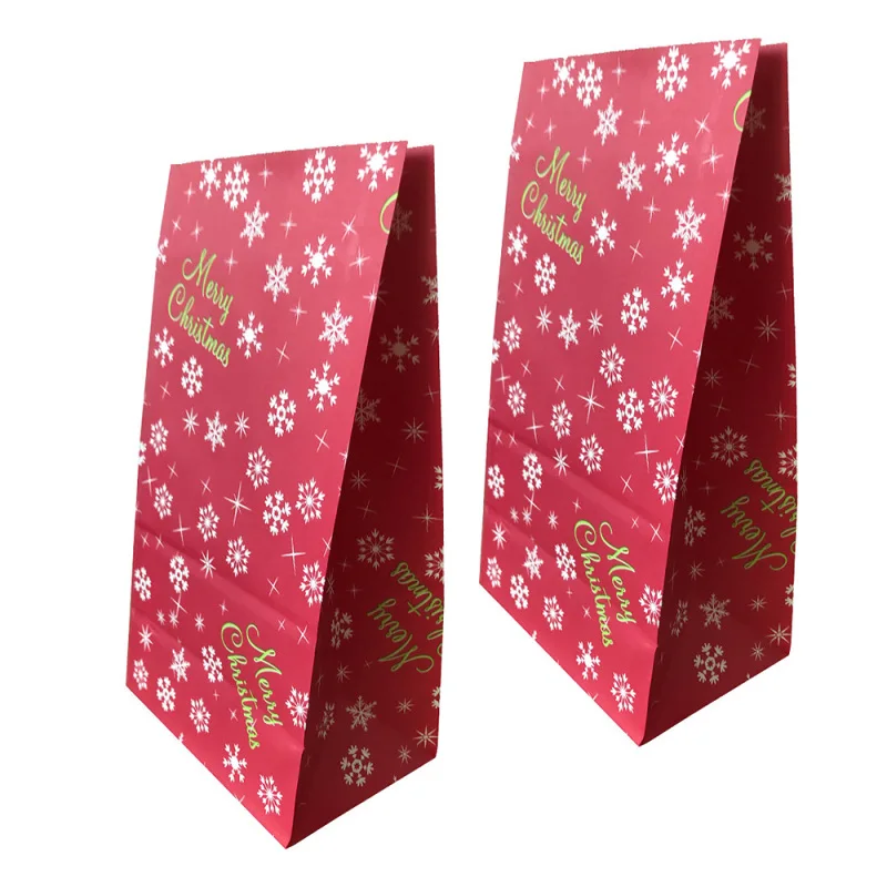 

10pcs Kraft Paper Candy Gift Packaging Bags DIY Wedding Party Christmas Decor Pouch Without Sticker
