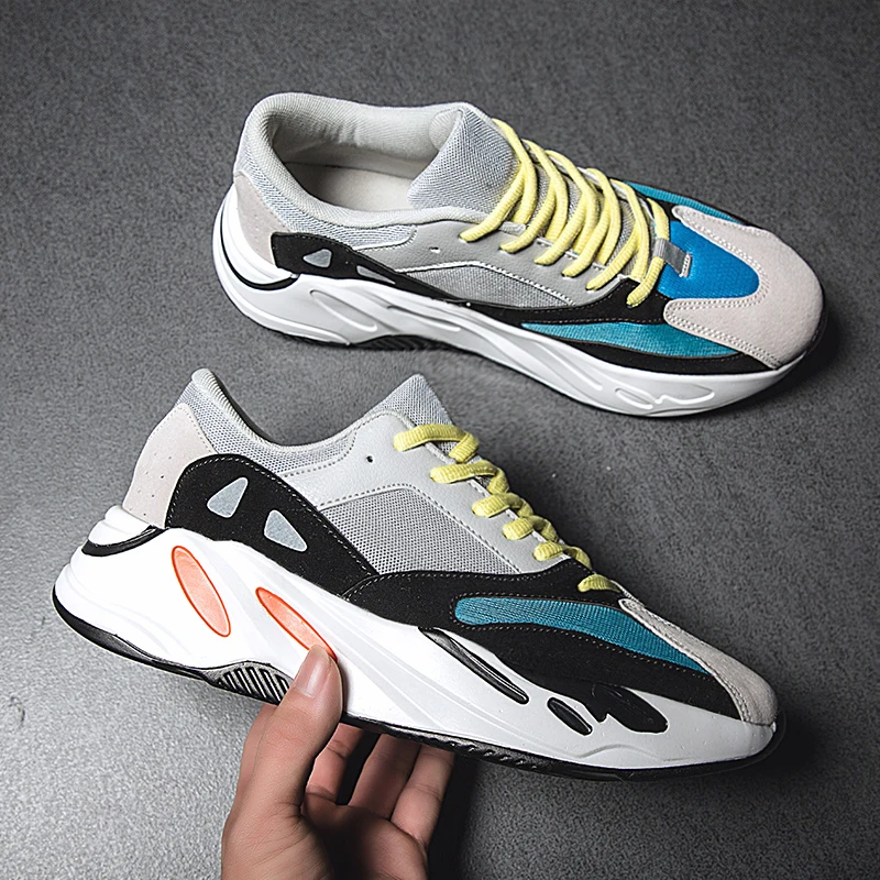 Новинка 2019 года дышащая повседневная обувь для мужчин сезон лето-осень мужская