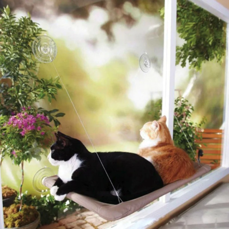 Новый кошка подвесные кровати диванную подушку сиденья оконное крепление гамак