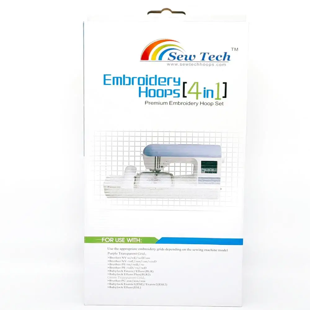 4 шт. набор рамок для вышивальной машинки Brother Innov-is 1250 700 PE700 PE700II PE770 PE800 780D | Дом и