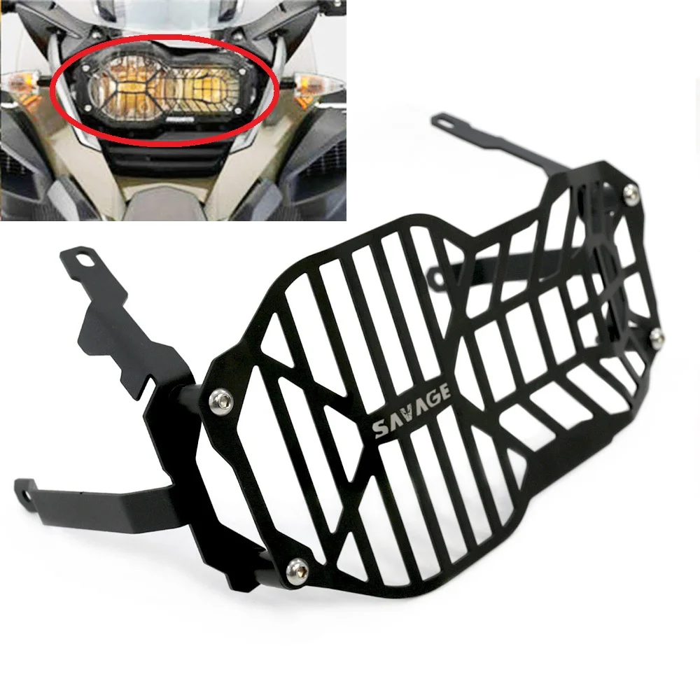 

MOTO Headlight Protector Grille Guard Cover For BMW R1250GS R1200GS LC/Adv 2013-2018 17 Motorcycle Accessories Protective Device