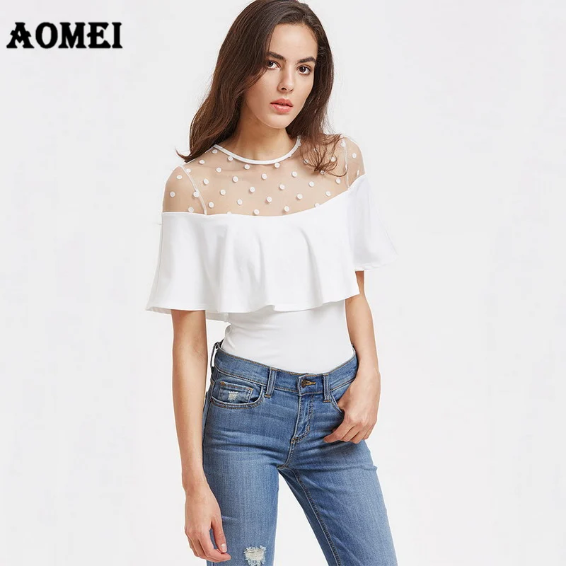 Женский боди комбинезон из лоскутного кружева сексуальный тюль прозрачные