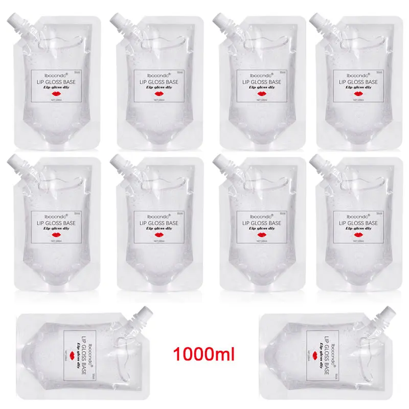 

10pcs/pack Moisturizing DIY Clear Lip gloss Base Oil Non-stick Lipstick Long Lasting Material Lipgloss Gel Makeup