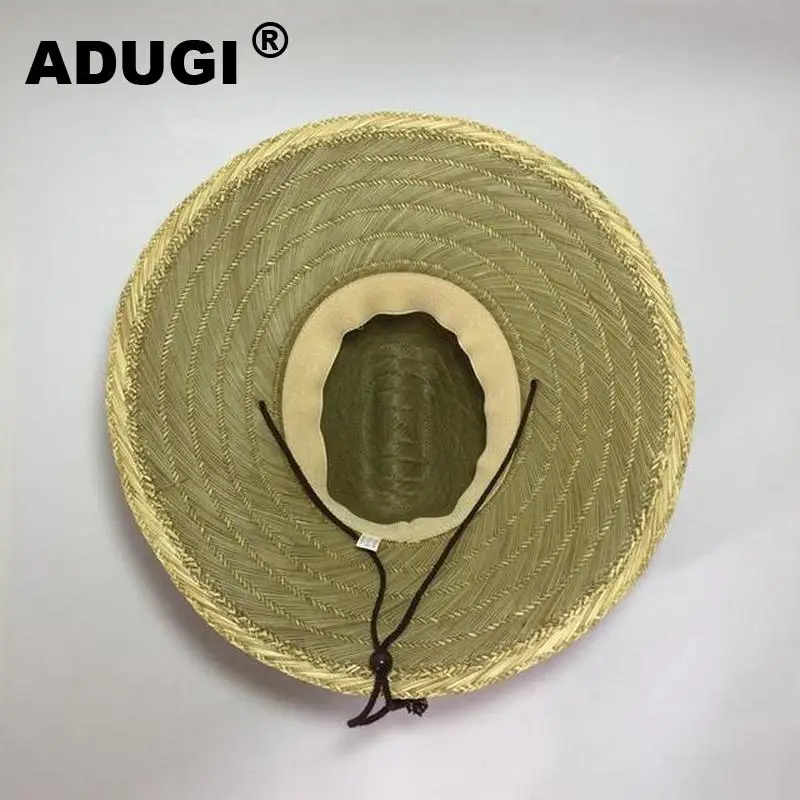 Шляпа соломенная для мужчин и женщин ковбойская шляпа в западном стиле с