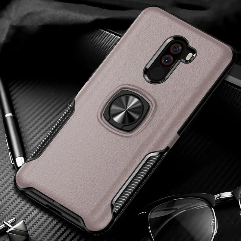 Pink Противоударный защитный чехол для Xiao mi Red mi Note 5 Pro 4 4X Note5 Note4 X чехол с кольцом-держателем для Xiaomi mi 9 8 mi 9 SE A2 Xio mi - Цвет: Pink