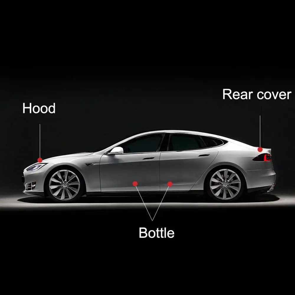 8 м/лот прозрачная магнитная защита от царапин авто Уход отделка Литье полосы