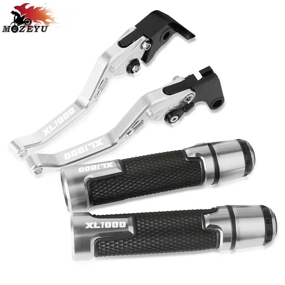 

Brake Handle Clutch Levers Thruster Grip Handle Bar Cap End Plugs For HONDA XL1000 1999-2013 2012 2011 2010 2009 2008 2007 2006