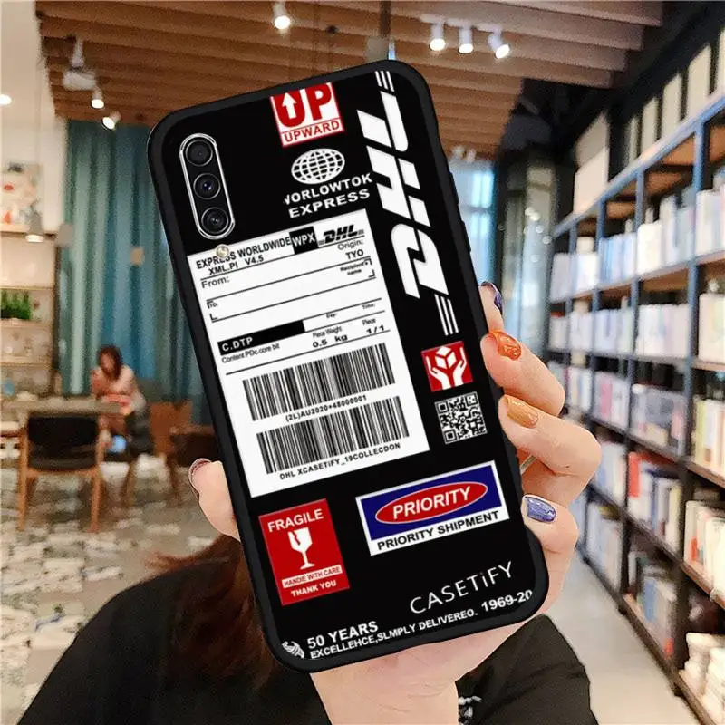 

Hot Dhl Express Phone Case For Samsung galaxy S 7 8 9 10 20 edge A 6 10 20 30 50 51 70 note 10 plus