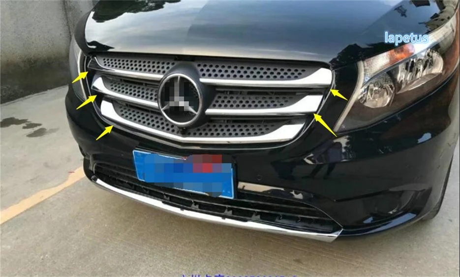 Передняя решетка для гриля Lapetus декоративная полоса накладка 5 шт. подходит