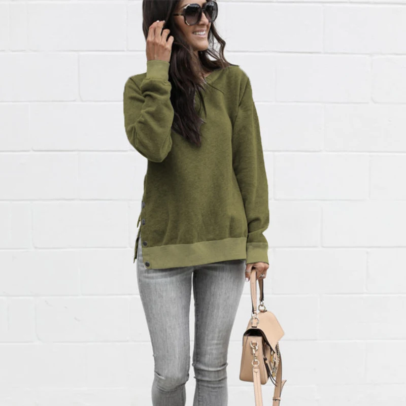 Lossky /женские свитшоты с длинным рукавом Осенний пуловер топы для женщин новинка