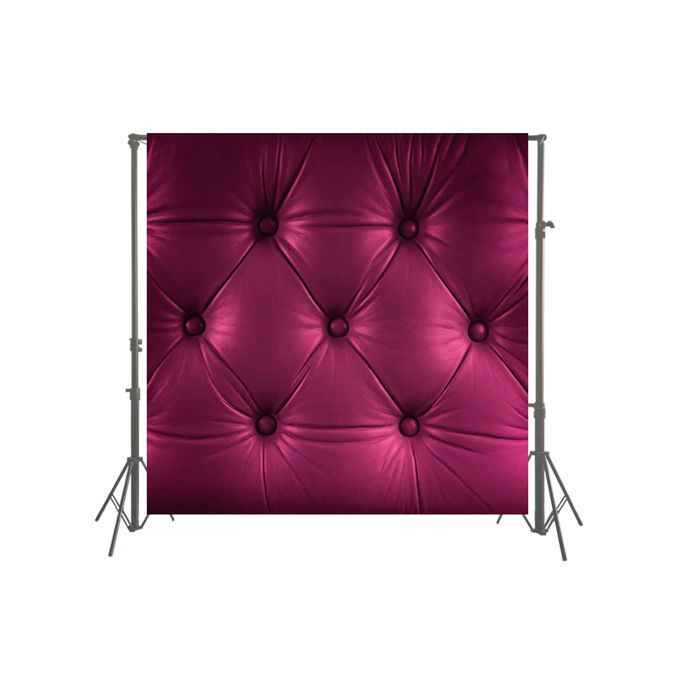 Фон для фотосъемки с кожаной решеткой и фиолетовым изголовьем индивидуальные