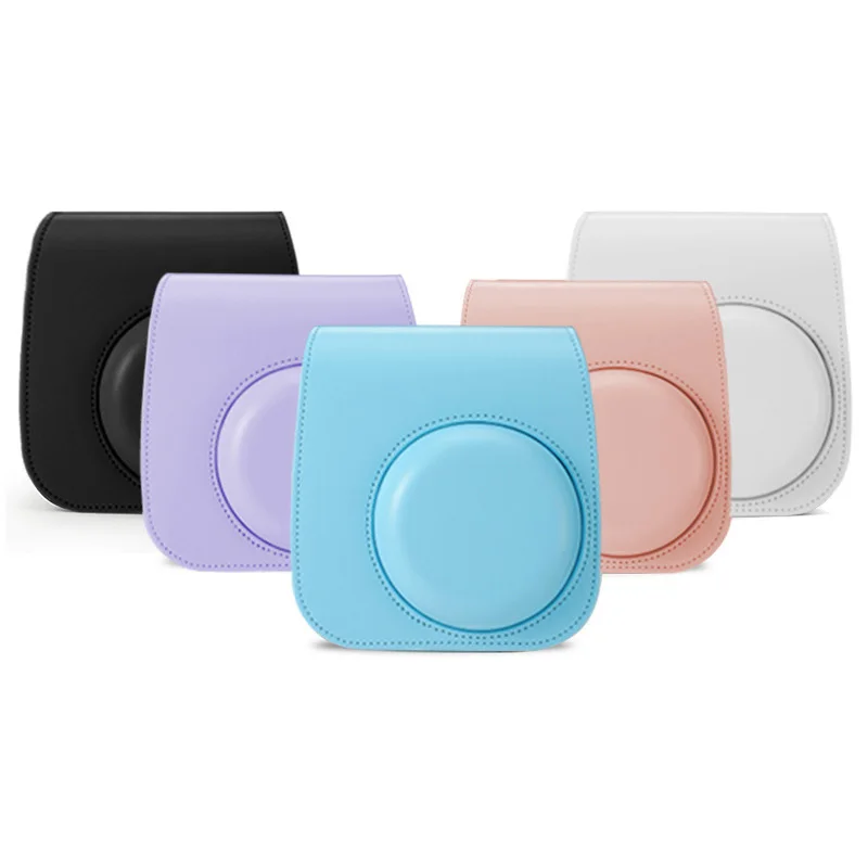 Чехол для камеры Polaroid Instax Mini 11 чехол из искусственной кожи с ремешком на плечо 5