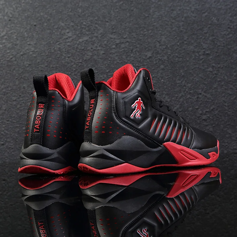 Новый светильник Баскетбольная обувь для мужчин высокая Спортивная