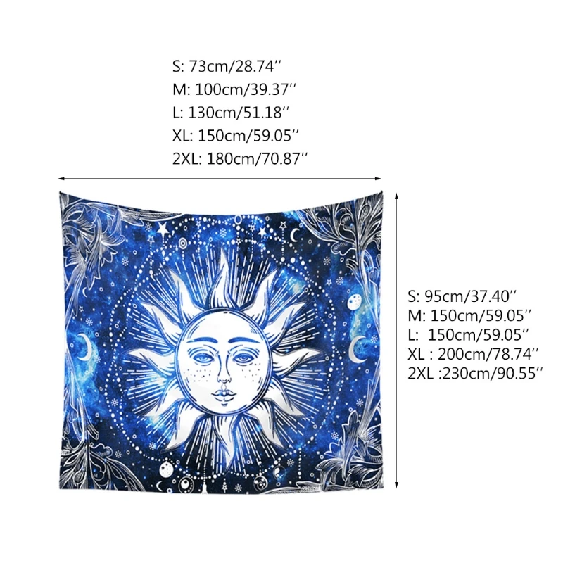 Pendulum Divination Altar Tablecloth Board Game Card Pad Table Cloth Metaphysical Mat Room Hanging Tapestry | Спорт и развлечения