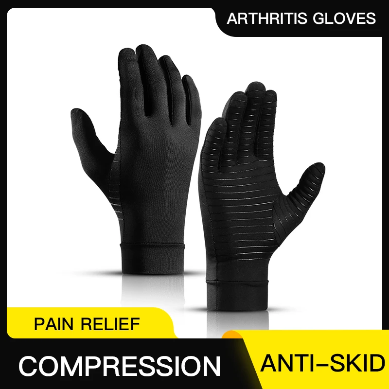 

Magnetic Anti Arthritis Health Compression Therapy Gloves Rheumatoid Hand Pain Wrist Support Sports Safety Glove