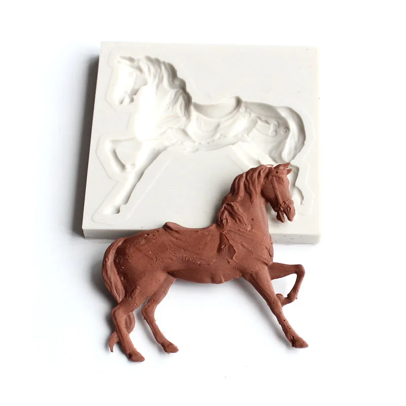 Лошадь шоколадные силиконовые формы для приготовления конфет печенья помадки