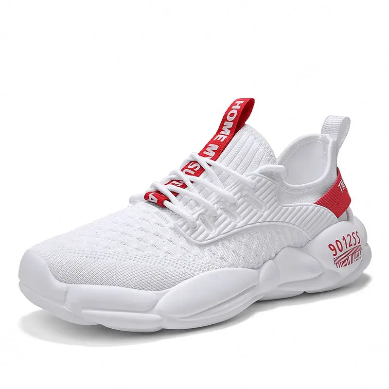 

Новинка Весна 2021, мужская обувь, модные трендовые дышащие плетеные беговые кроссовки, модная повседневная спортивная мужская обувь с лезви...