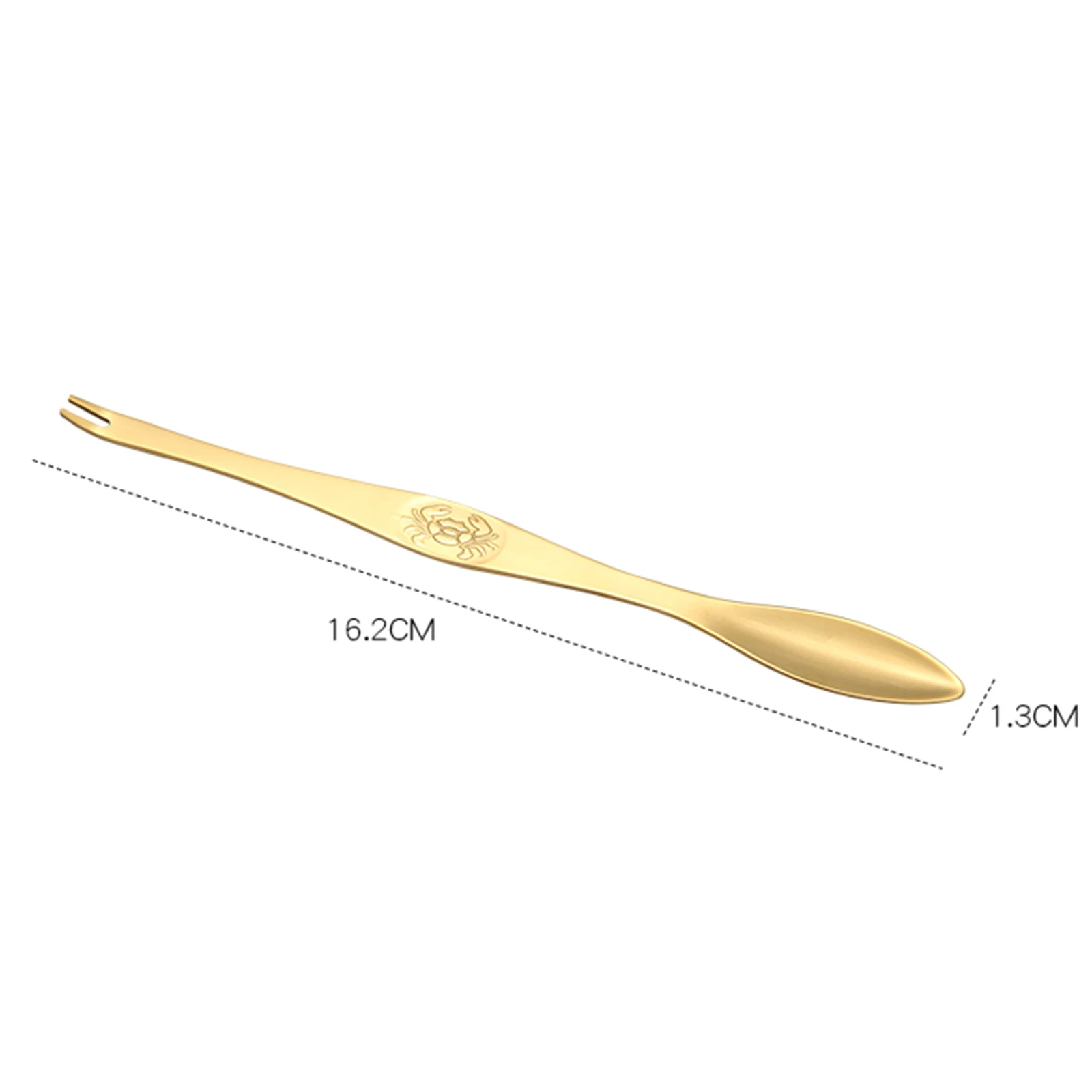 

6pcs Seafood Lobster Picker Fork Stainless Steel Crabs Fork Suitable For Seafood Meal At Restaurants Picnic And Home