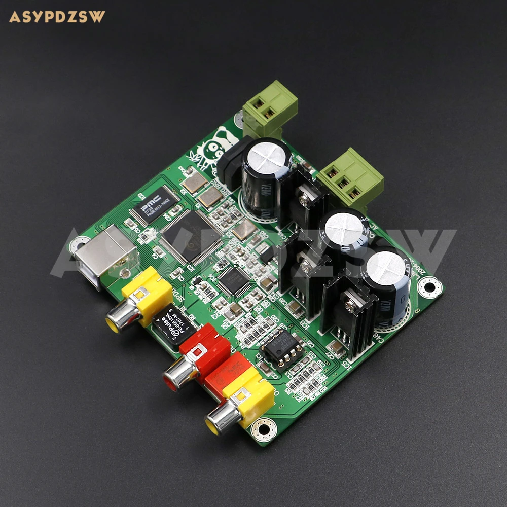 Флагманская версия CM6631A AKM4490 USB интерфейс DAC готовая Плата вход аналоговый сигнал