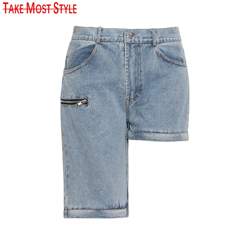 

Streetwear Zipper Jeans For Women High Waist Straight Casual Wide Leg Denim Pants Female Fashion New Clothing 2021 Y2K