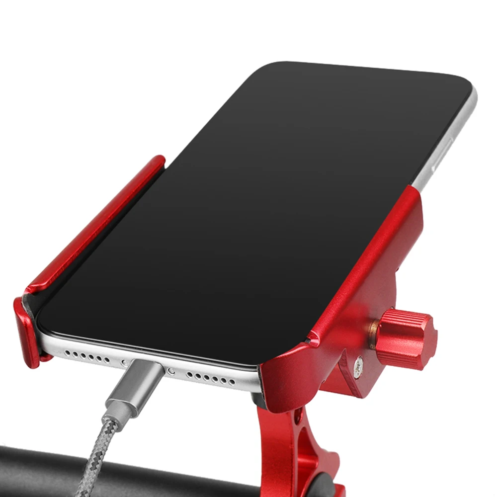 

Phone Holder 360° Rotation Adjustable Heightened Aluminium Alloy Bicycle Motorcycle Phone Phone Bracket Mountain Bike Road Bike