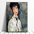Картина на холсте Амедео Модильяни, для дома, для гостиной